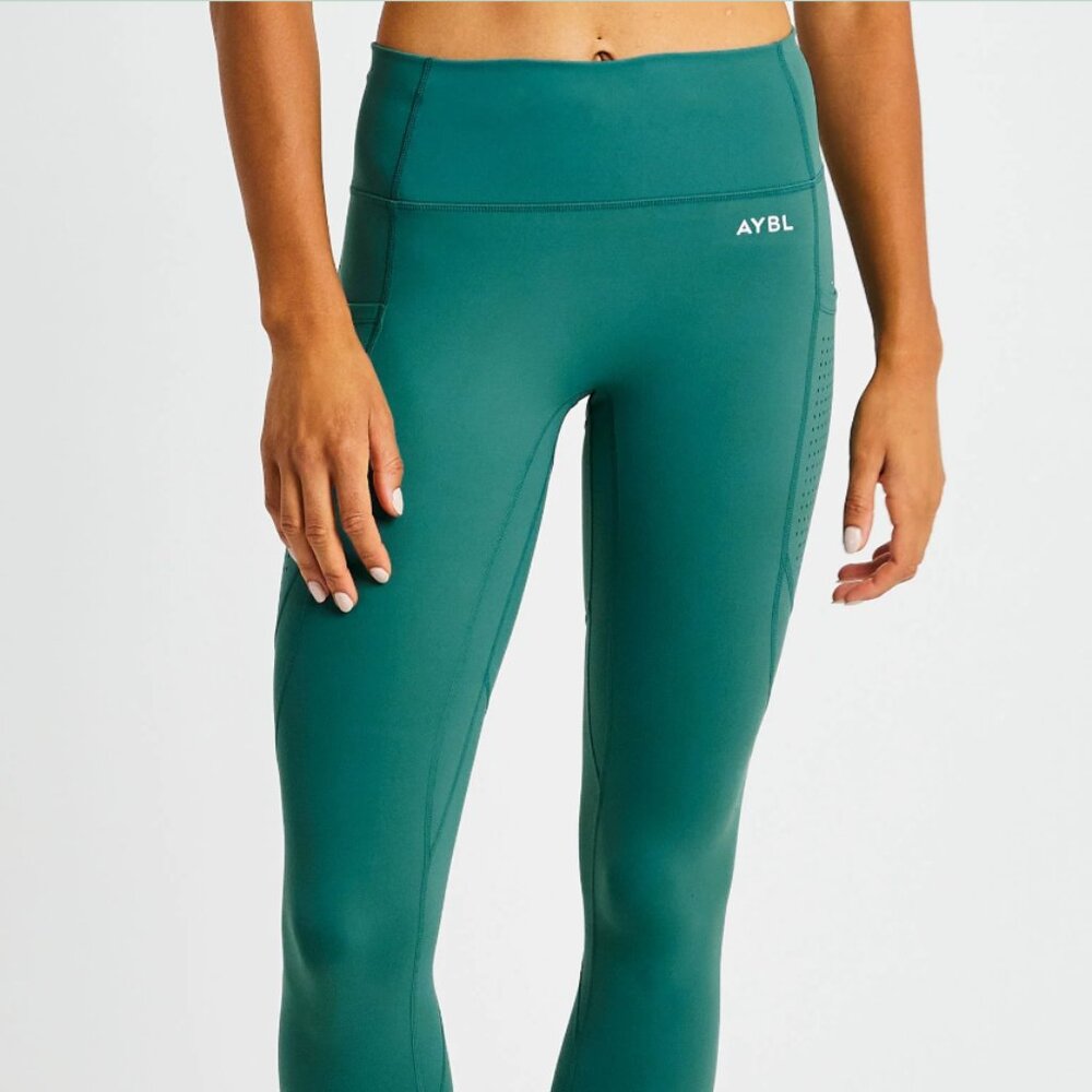 AYBL Pace Leggings - Deep Green